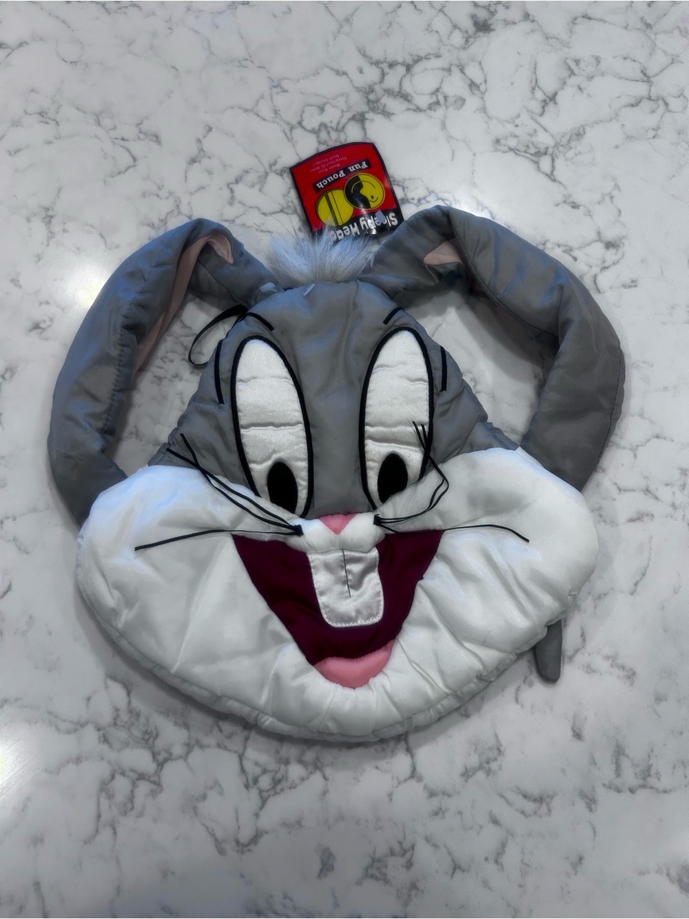 Vintage Looney Tunes 1994 Bugs Bunny Soft Kids Backpack Fun Pack
